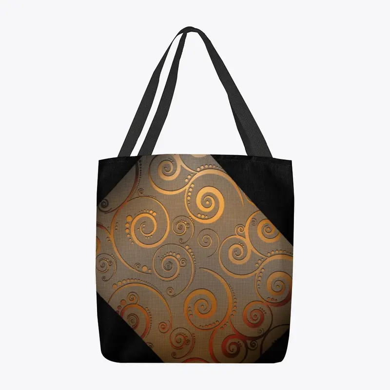 Copper tote bag 