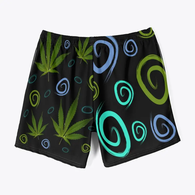 Weed swirl trunks 