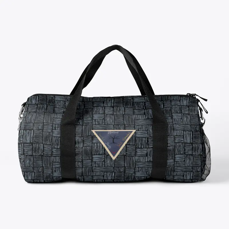 Weaved duffle bag 