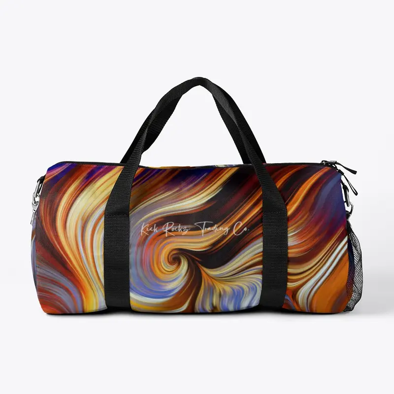 Multicolor duffle bag 