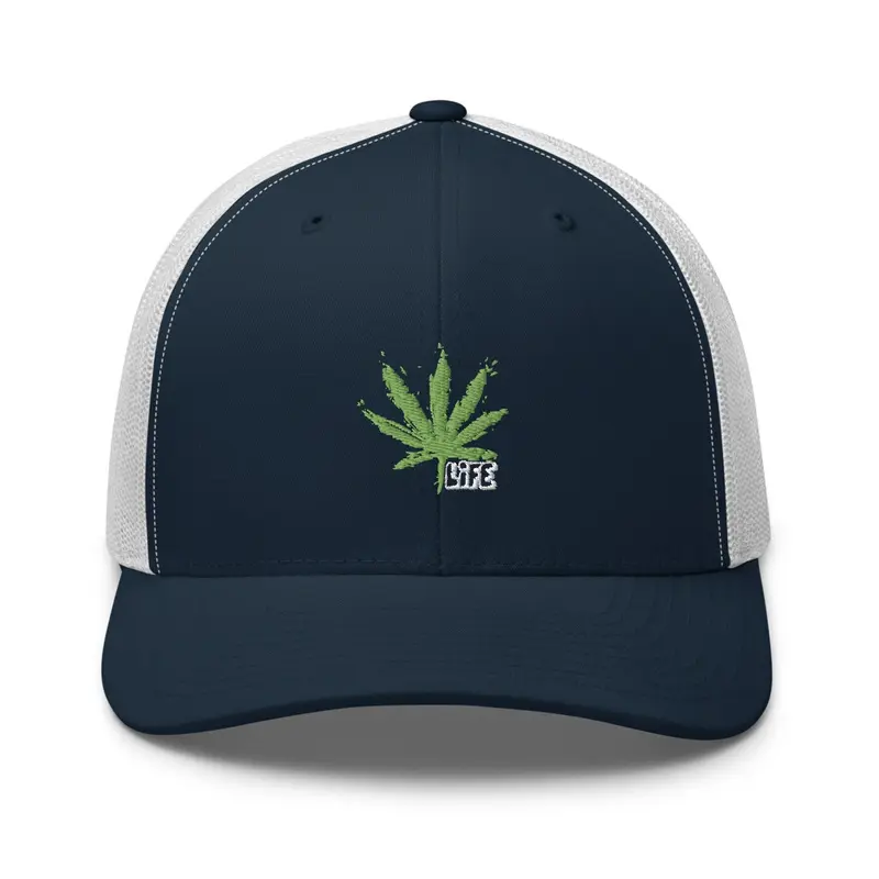 Life trucker hat 