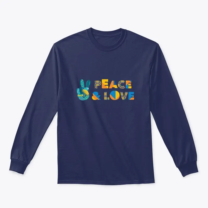 Peace and love tee 