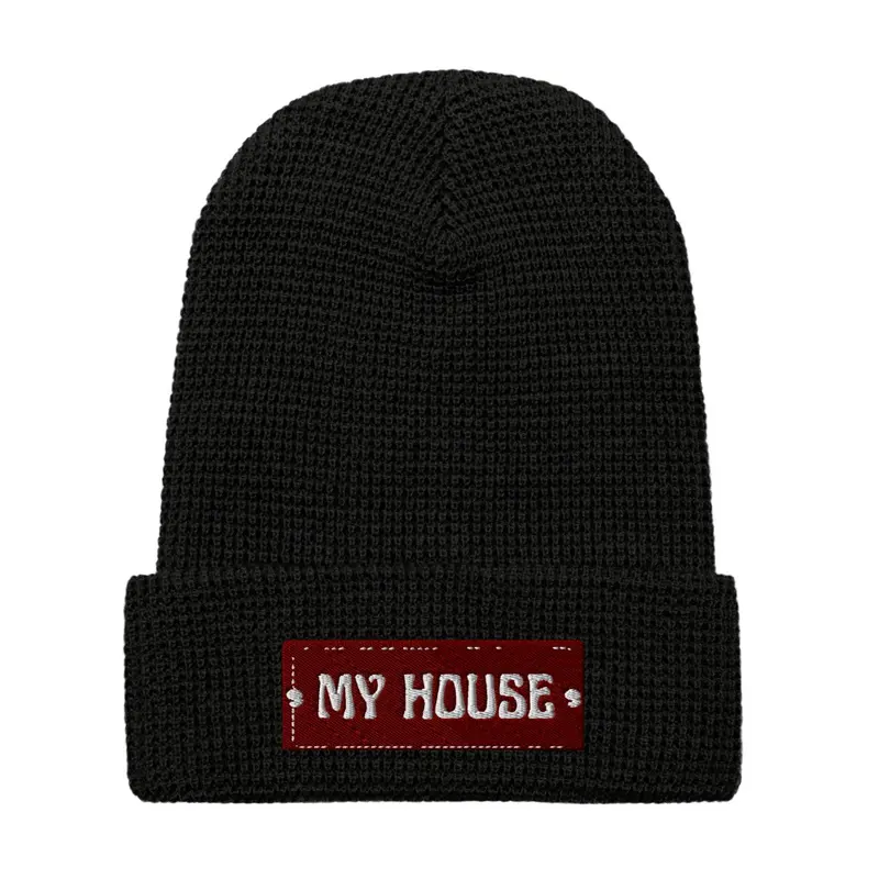 My house taboggin beanie hat winter 