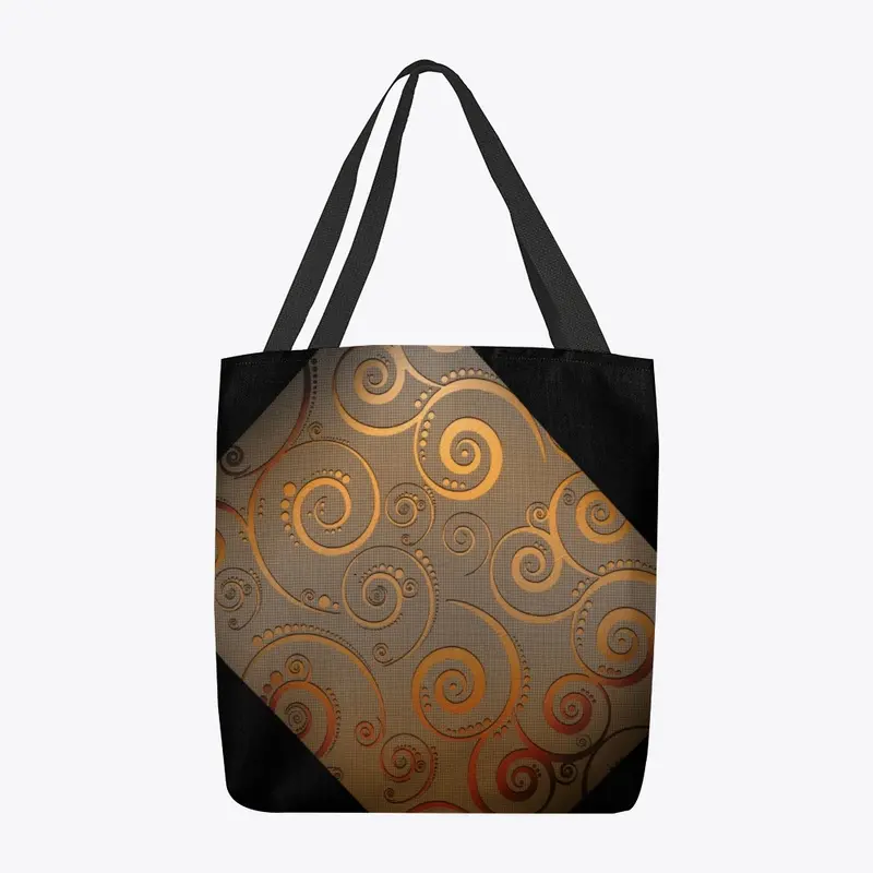 Copper tote bag 