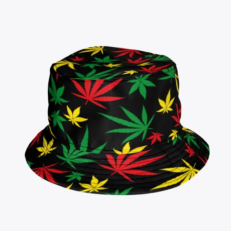 Leaf bucket hat 