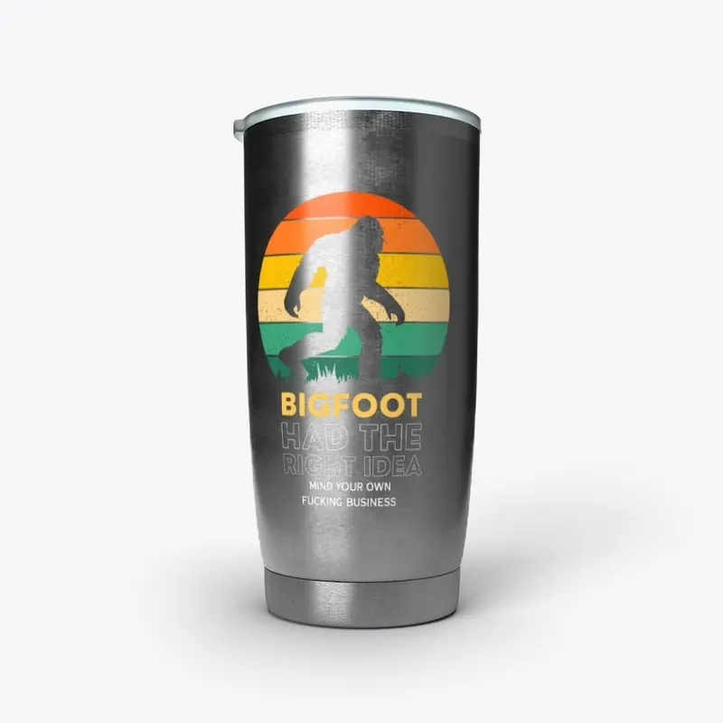 Bigfoot tumbler 