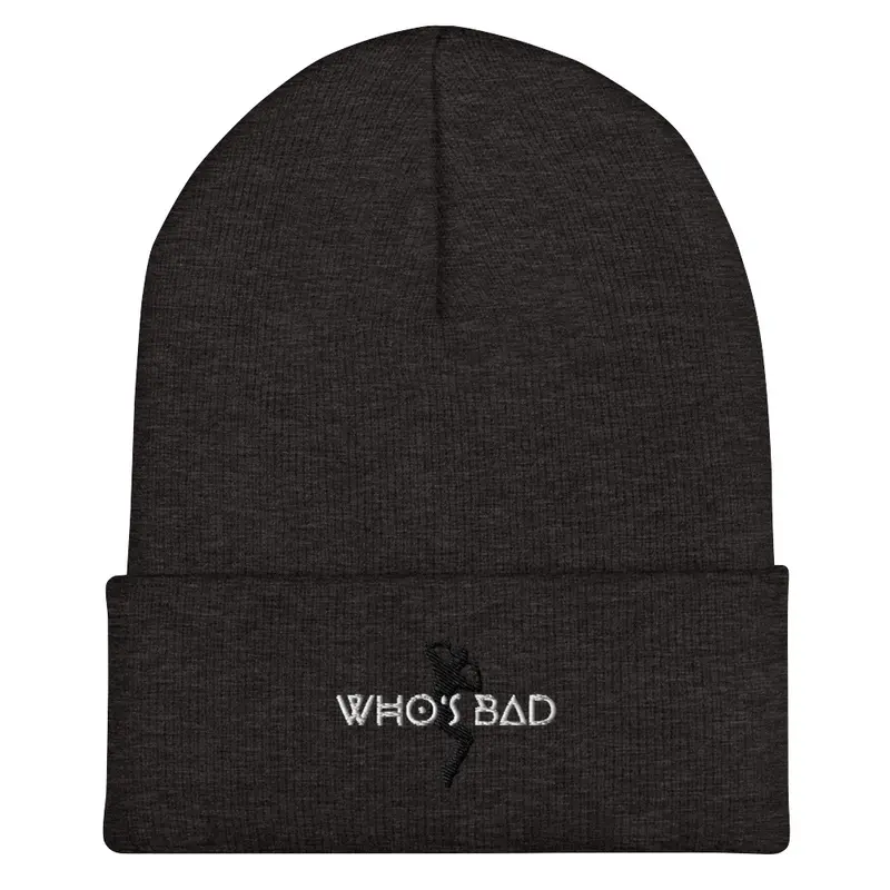 Who's bad winter hat beanie toboggan 