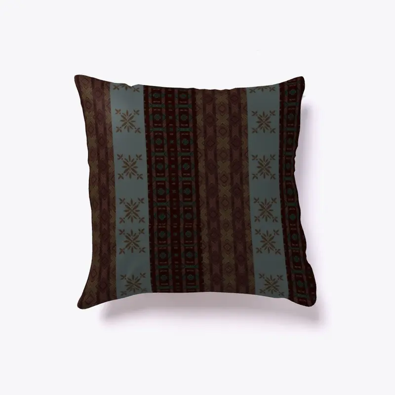 Dark pattern pillow 