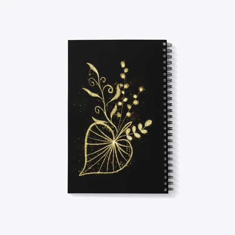 Gold notebook 