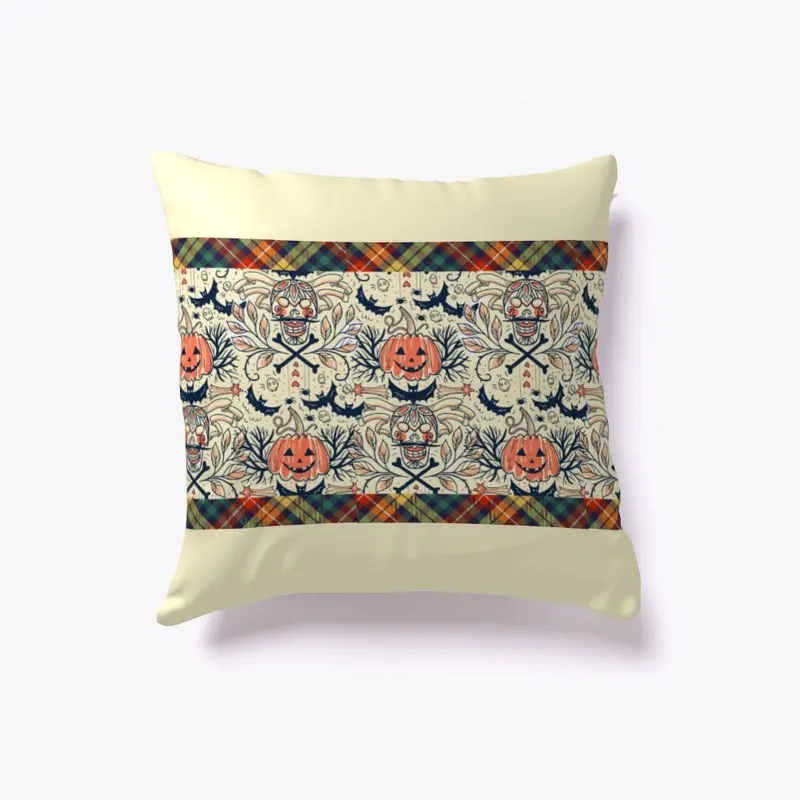 Pumpkin pillow decor