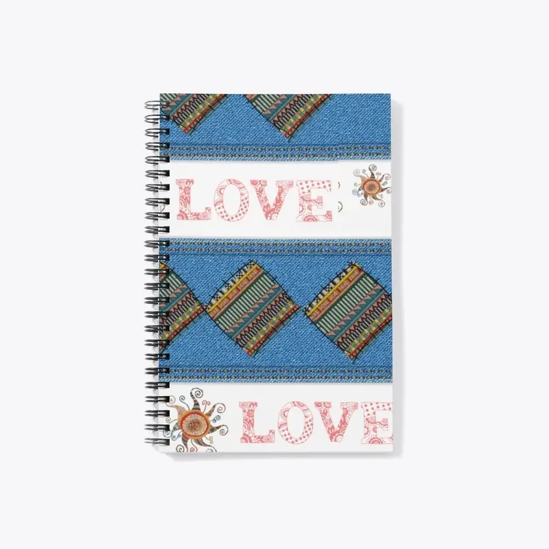 Patchwork notebook 