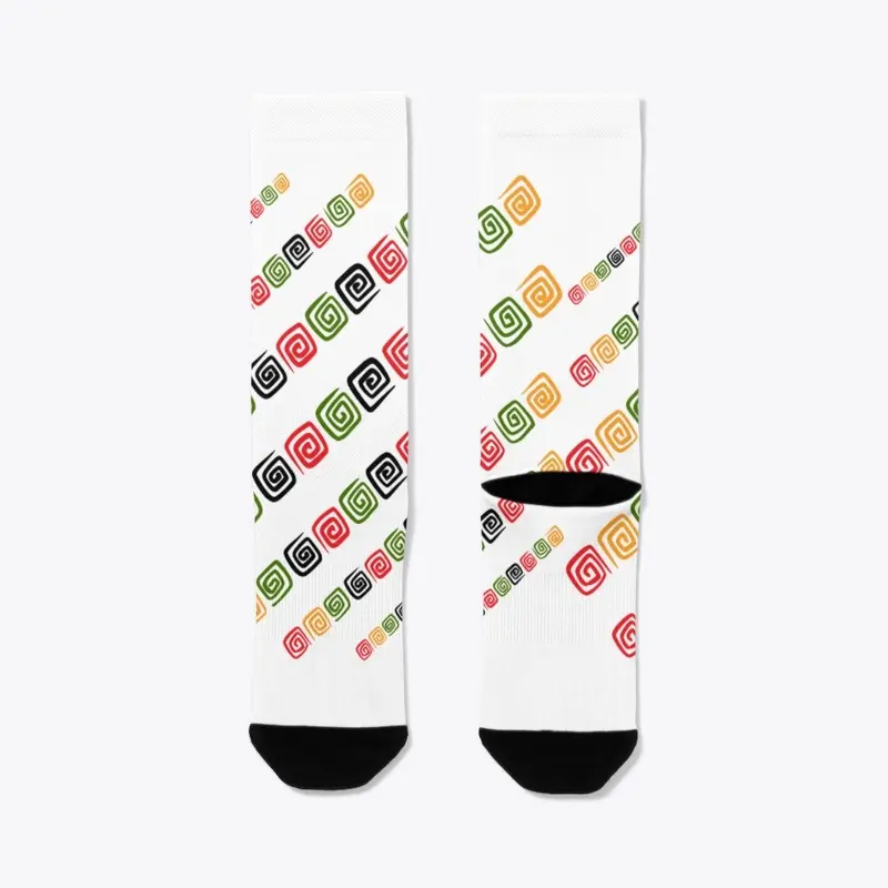 Swirl socks 